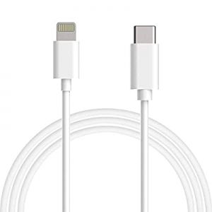 Peach Wireless USB C to Lightning Cable, iPhone 11 Charger [6ft Apple MFi Certified]  for iPhone 11 