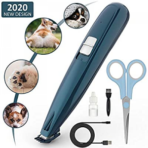 One Day Only！BASEIN Pet Foot Hair Clippers with Led Light now 40.0% off , Professional Pet Hair Tr..