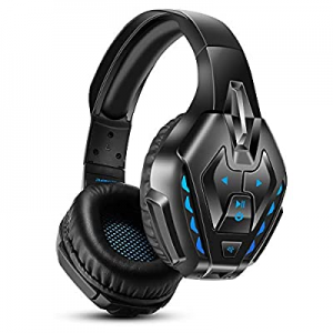 Wired Gaming Headset for Ps4, Xbox One, Nintendo Switch, PC, PHOINIKAS Over Ear Headphone with Detac