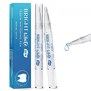 LUXROS Teeth Whitening Pen, 2 Pens, Extra Strength Whitening Gel, Travel-Friendly, Convenient, Easy-