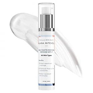 Daily Broad Spectrum Physical Defense Sunscreen Matte Moisturizer with Alpha Lipoic Acid and Zinc Ox