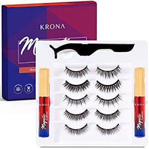50.0% off KRONA Magnetic Eyelashes with Eyeliner - Magnetic Eyelashes and Eyeliner - Eyelashes wit..