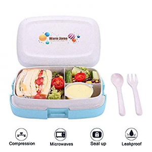 One Day Only！G.a HOMEFAVOR Lunch Food Container with Tableware Set Design now 50.0% off , 1000ML L..
