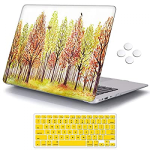 iCasso MacBook 12 Inch Case 2017 2016 2015 Release, Plastic Pattern Hard Shell with Keyboard Cover C