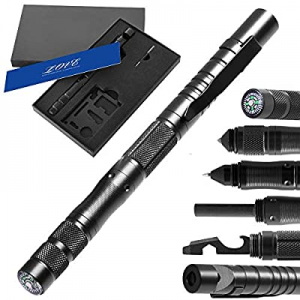 misuki Gifts for Men Dad now 50.0% off ,Tactical Pen (8-in-1),Cool & Unique Anniversary Birthday G..