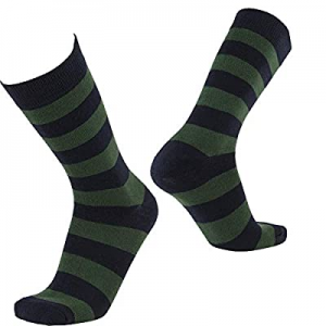 NEVSNEV Women's Men' s Casual Dress Socks Cotton Colorful Argyle Stripe Patterned 1 2 3 PAIR now 8..