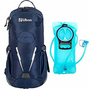 One Day Only！Ubon Hiking Hydration Backpack with 2L Water Bladder for Cycling Running Camping now ..