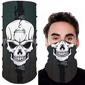 Bandana for Rave Face Mask Dust Wind UV Sun, Neck Gaiter Tube Mask Headwear now 50.0% off 
