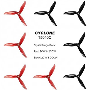 FALCORC DALPROP Cyclone T5040C Propeller now 50.0% off , 3 Leaf Props Tri-Blade High-Speed Propell..