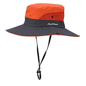 40.0% off Women's Sunhats Outdoor Bucket Hats Unisex Protection Foldable Fisherman Mesh Hats Wide ..