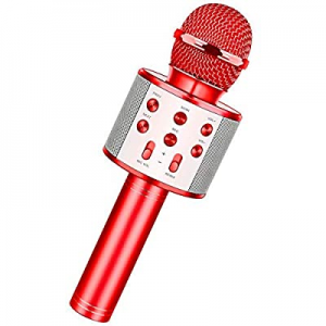 Bluetooth Karaoke Microphone for Kids, superwinky 3 in 1 Multifunction Portable Handheld Karaoke for