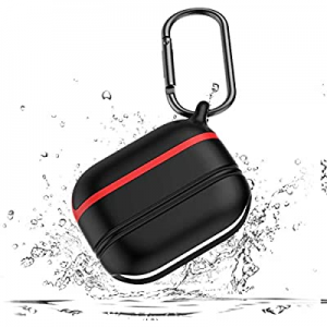 HATALKIN Upgraded Cases Compatible with Airpods pro case Waterproof Cover with Keychain Shock-Absorb