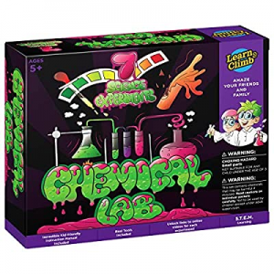 Learn & Climb Science Kits for Kids Age 5 Plus. 8 Chemistry Experiments now 25.0% off , Step-by-St..