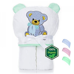 Organic Bamboo Hooded Baby Towel – Soft now 50.0% off , Hooded Baby Bath Towels, Large Toddler Bat..
