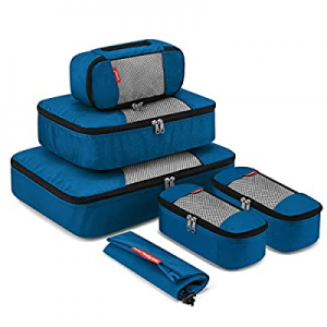 Gonex 6 Set Travel Packing Cubes now 10.0% off , Luggage Packing Organizer Set for Bag & Suitcase ..