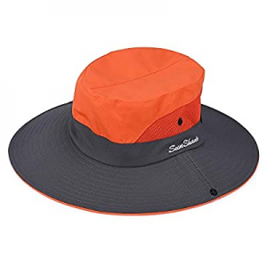 Sowift Women Sun Hat Wide Brim Lightweight Mesh Summer Cap Outdoor Fishing Hats UV Protection now ..