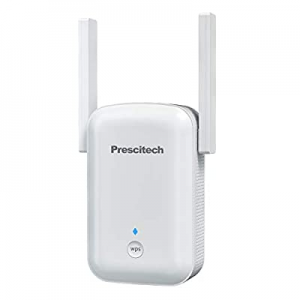 Prescitech RX12 WiFi Range Extender, AC1200 Dual Band Wireless Signal Booster Repeater and Access Po