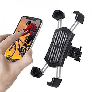 Bike Phone Mount, Anti Shake and Stable 360° Rotation Bicycle Accessories Motorcycle Phone Holder Mo