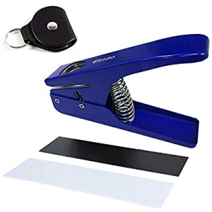 Elrido DIY Guitar Picks Punch Pick Maker Puncher Tool to Make Your Endless Guitar Picks, With 2 Pick
