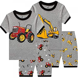 Pajamas for Boys Cotton Toddler Pjs 2 Piece Baby Clothes Sets Kids Sleepwear now 50.0% off 