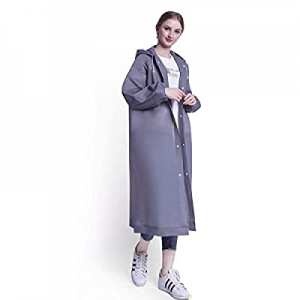 D-tal EVA Portable Raincoat, Women Men Reusable Raincoats with Hoods and Sleeves now 60.0% off 