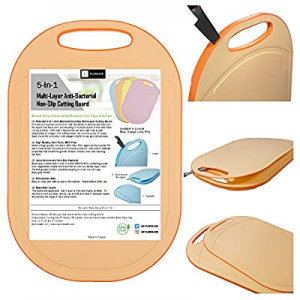 Kylermade (5 Layers) Multi-Layer Anti-Bacterial Non-Slip Cutting Board now 20.0% off , Innovative ..