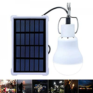 Solar Lights Rechargeable Solar LED Light Bulb Portable Lamp KGS-1200 for Indoor Outdoor Garden Sh..