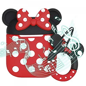 Compatible for Airpods 2&1, Funny Cute Airpods Case Cartoon Silicone Design, Full Protective Airpods