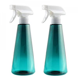 2 Pack Empty Plastic Spray Bottles, 17oz Trigger Sprayer for Cleaning Solutions, 2 Modes Sprayer(SPR