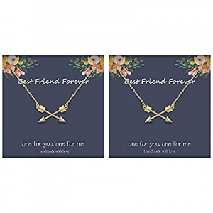 IEFLIFE Friendship Gifts Best Friend Necklace now 60.0% off , Triangle Necklace Friendship Gifts A..