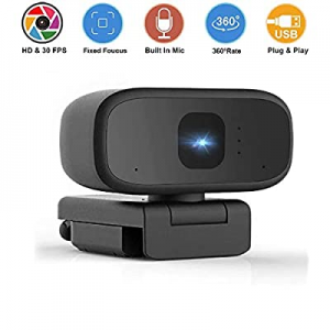 2020 1080P HD Webcam with Microphone for Desktop now 70.0% off ,Auto Focus,Noise Reduction,Wide An..