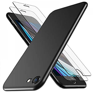 RANVOO iPhone SE 2020 Case, Slim Fit iPhone 7/8 Case with 2 Screen Protector Full Protective [Anti-S