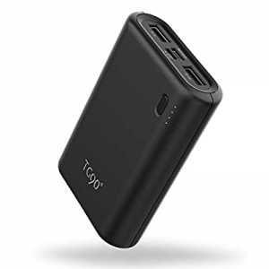 Portable Charger External Battery Packs TG90 10000mah USB C Power Bank, 15W Max Power Delivery Cell 
