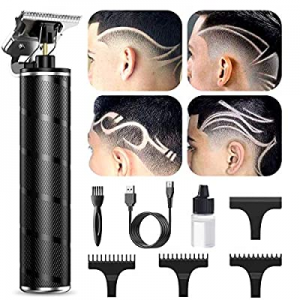 Electric Pro Li Outliner, TKTK T-Blade Trimmer Hair Clippers for Men, Rechargeable Cordless 0mm Bald