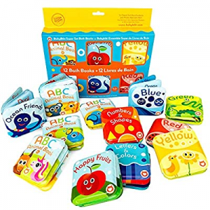 Super Bath Book Set of 12 (Set of 4: Fruit now 40.0% off , Ocean, ABC, Numbers Books + Set of 4: C..