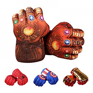 illuOKey Thanos Gloves for Kids now 50.0% off , XIANGQUANWANG Thanos Foam Hands, Premium Quality 3..
