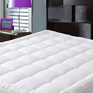 JURLYNE Pillowtop King Mattress Pad Cover now 66.0% off , Breathable Quilted Fitted with 8-21 Inch..