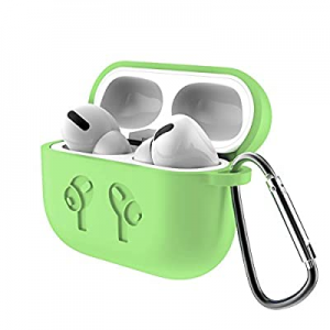 HATALKIN Case Compatible with Airpods Pro Case Cover with Keychain Premium Silicone Airpod Pro Case 