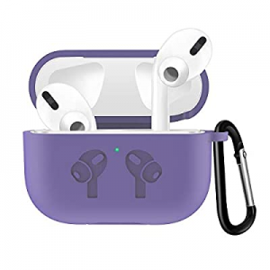 HATALKIN Case Compatible with Airpods Pro Case Cover with Keychain Premium Silicone Airpod Pro Case 