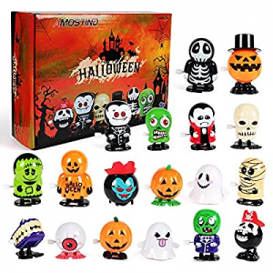 One Day Only！AMOSTING 18 Pack Halloween Decorations Toys for Kids now 30.0% off ,Boys&Girls Hallow..
