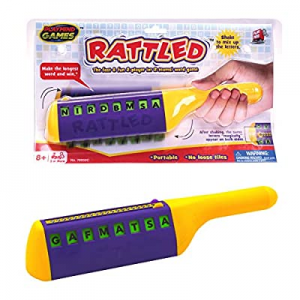 10.0% off Rattled - Fast & Fun 2-Player/Team Word Spelling Game. Shake to Mix Up The Letters & Rac..