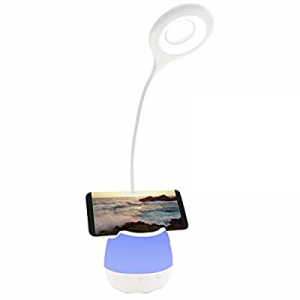 One Day Only！Lesirit Desk Lamp Kids LED Rechargeable Desk Light with USB Charging Port & Pen Holde..