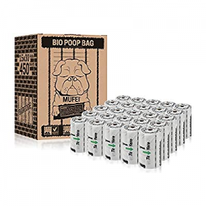 Biodegradable Dog Poop Bags now 40.0% off , MUFEI Dog Waste Bags, Unscented Vegetable-Based & Eart..