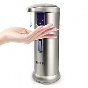 TROPRO Automatic Soap Dispenser now 30.0% off , Sensor Touchless Liquid Soap Dispenser, Battery Op..