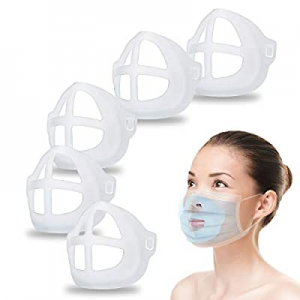 Mask Bracket,Mask Breathing Bracket to Breath smoothly and Lipstick Protection Bracket to Prevent Ma