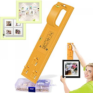 Hang It Perfect Picture Hanging Tool with Level for Marking Position now 35.0% off ,100 Pieces Han..