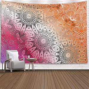 TEHOOK Indian Bohemian Psychedelic Peacock Mandala Tapestry Wall Hanging now 50.0% off , Tapestry ..