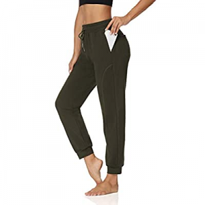 5.0% off ZJCT Womens Athletic Joggers with Pockets Yoga Sweatpants Loose Drawstring Jersey Workout..