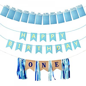 3 Packs Baby Birthday Photo Decorations now 45.0% off , Fengek 1st Birthday Monthly Photo Banner O..