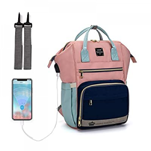 One Day Only！Diaper Bag Backpack now 50.0% off , LEQUEEN Multifunction Travel Back Pack Maternity ..